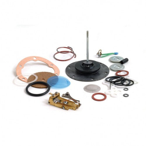 Classic and Sportscar Spares EPK300 fuel pump rebuild kit for AZX series, showcasing all included components.
