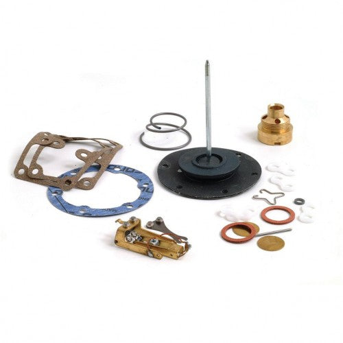 Classic and Sportscar Spares SU fuel pump rebuild kit for long housing, featuring all necessary components for restoration.