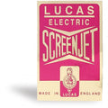 040.122 'LUCAS SCREENJET' WASHER BOTTLE STICKER
