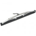 Classic and Sportscar Spares 9" wiper blade with 5mm bayonet fitting, showcasing its design and mounting details.