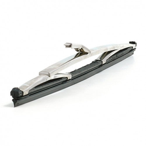 Classic and Sportscar Spares 10" wiper blade with a 5mm bayonet fitting, showcasing sleek design and durable material.