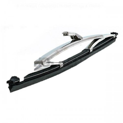 Classic and Sportscar Spares 12" wiper blade with a 5mm bayonet fitting, showcasing its sleek design and durable material.