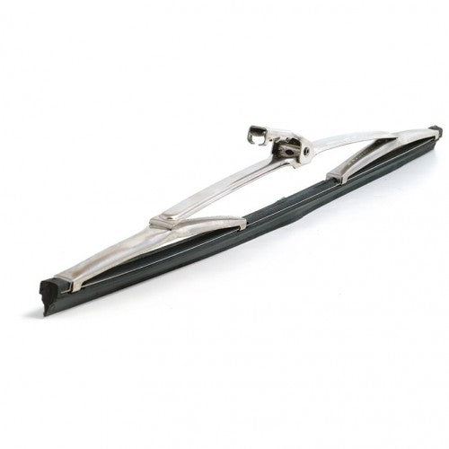 Classic and Sportscar Spares 15" wiper blade with 7mm bayonet attachment, showcasing its sleek design and durable materials.