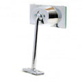 DASH mount mirror for XK120, tall design (125mm), showcasing sleek chrome finish and classic styling.