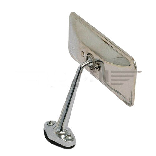 Small interior mirror dash mount 090.275 by Classic and Sportscar Spares, showcasing sleek design and compact size.