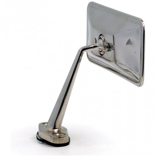 Large interior mirror for dash mounting from Classic and Sportscar Spares, showcasing a sleek design and clear reflection.