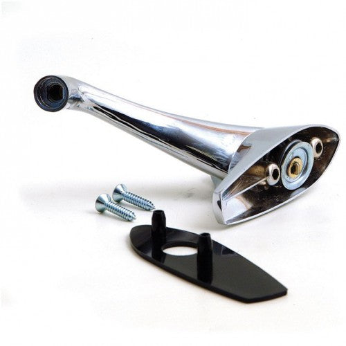 Left-hand exterior mirror arm for Viewmaster, model 094.133 from Classic and Sportscar Spares, showcasing its sleek design.