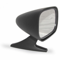 Black exterior mirror pair from Classic and Sportscar Spares, featuring Roberk style design for classic vehicles.