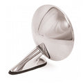 Classic and Sportscar Spares convex exterior mirror in Italian style, showcasing sleek design and polished finish.