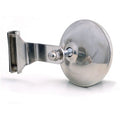 Round glass channel overtaker mirror by Classic and Sportscar Spares, showcasing sleek design and reflective surface.