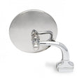 Classic and Sportscar Spares exterior overtaker mirror door channel mount, featuring a round flat design in a detailed view.