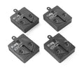Front and rear brake pads for Jaguar MK2, featuring durable materials and precise fit for optimal performance.