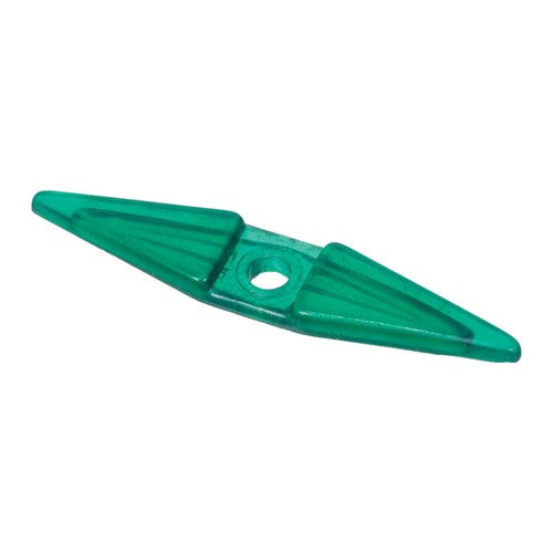 E Type indicator warning lamp lens 8641 from Classic and Sportscar Spares, showcasing a clear, durable lens design.