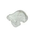 Classic and Sportscar Spares 8772 number plate lamp lens, showcasing clear plastic design for vehicle lighting.