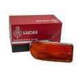 Classic and Sportscar Spares C31840 indicator lamp assembly S3 E type, left-hand front view with lens and housing details.