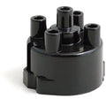 DDB108 Lucas 45D4 distributor cap showing detailed design and connectors for classic cars.