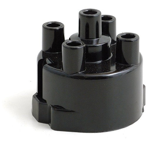 DDB108 Lucas 45D4 distributor cap showing detailed design and connectors for classic cars.