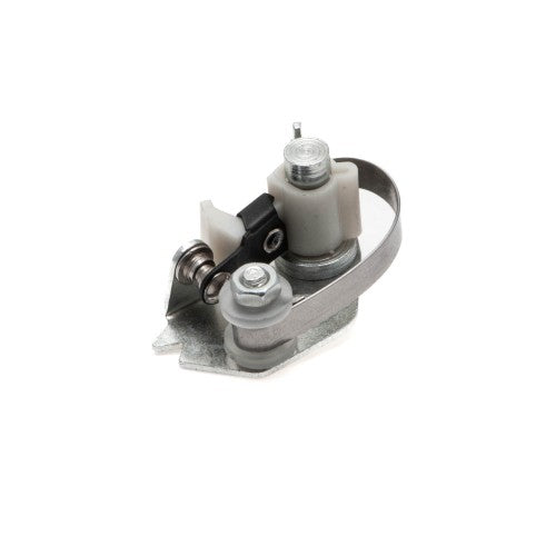 DSB112C contact points pair for Triumph Stag and Aston DBS V8, showcasing detailed metal components and connectors.