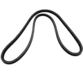 EAC7033 fan belt for Jaguar XJS and XJ40, showing rubber texture and grooves for efficient engine performance.