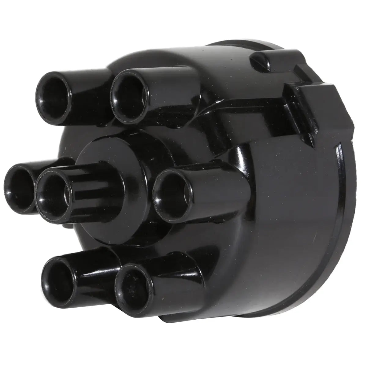 JLM9526 distributor cap for Jaguar XJ6 S2 late and S3 early, showcasing a detailed top view of the component.