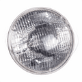 Classic and Sportscar Spares JLM9602H headlamp with sealed beam design, showcasing a 7-inch round light unit.