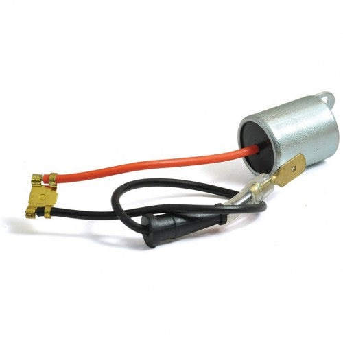 JLM9655 condenser for Lucas 43D and 45D distributors, featuring a compact design and durable construction.