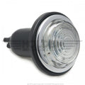 Classic and Sportscar Spares L488/A Lucas sidelamp with single contact, showcasing its clear lens and chrome housing.