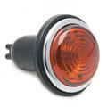 Amber lens L488/E Lucas type side/flasher lamp with double contact for classic and sports cars.