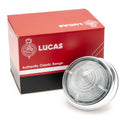 Clear lens L539/C Lucas type side/flasher lamp with double contact, designed for classic and sports cars.