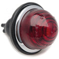 Classic and Sportscar Spares L594/D Lucas double stop and tail lamp with clear and red lens design.