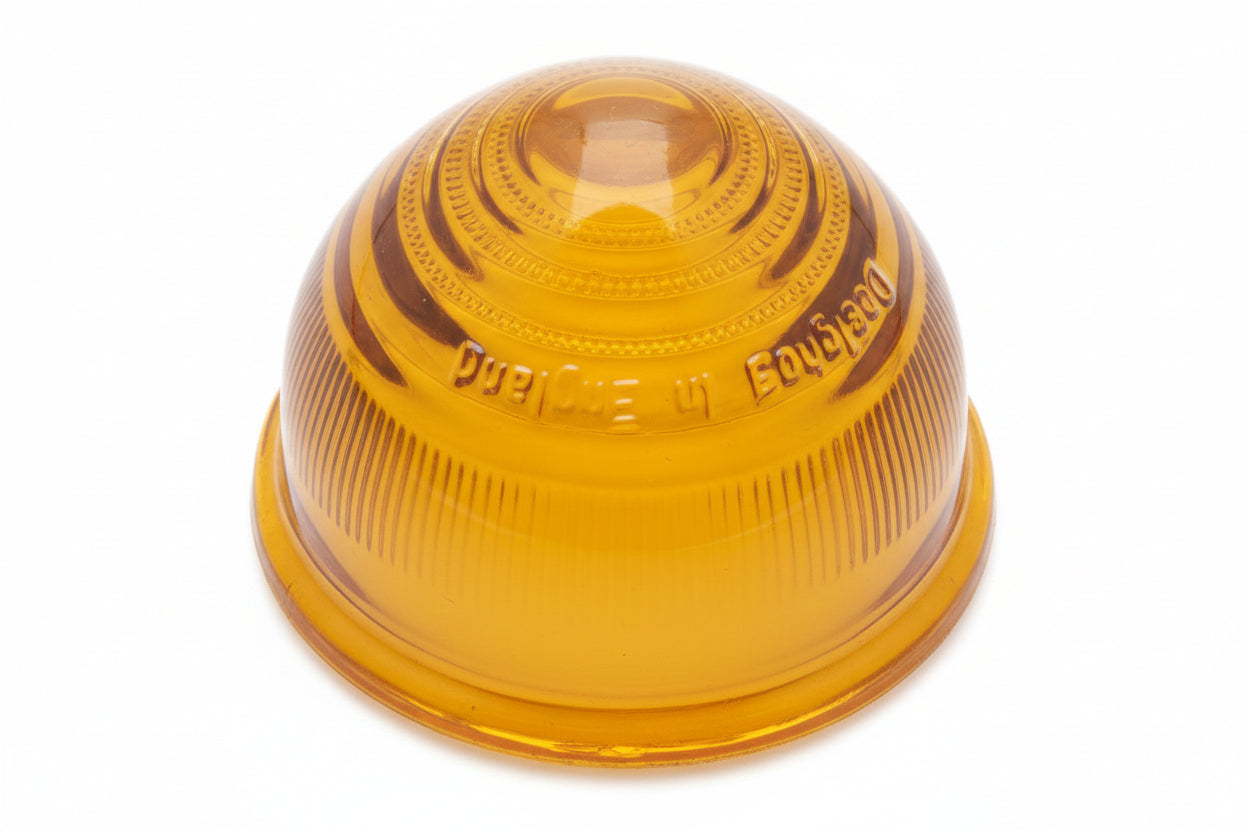 L594 BEEHIVE GLASS LENS AMBER