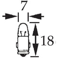 LLB281 WARNING LIGHT GLOBE