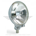 7-inch Lucas reproduction SLR700 spotlamp by Classic and Sportscar Spares, showcasing its sleek design and chrome finish.
