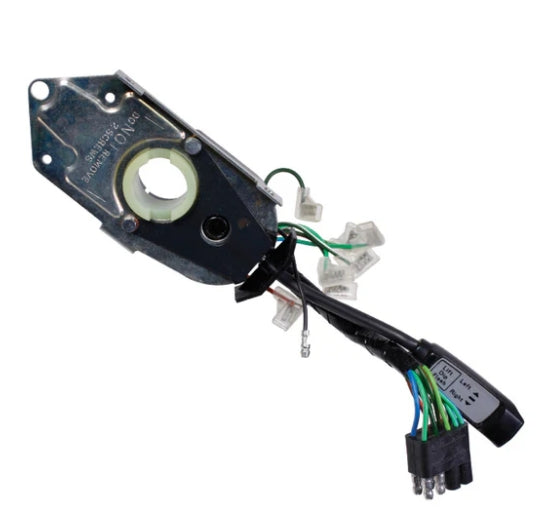 C45257 direction indicator and headlamp flasher switch for Jaguar XJ6/12 S2 late RHD, featuring detailed design.