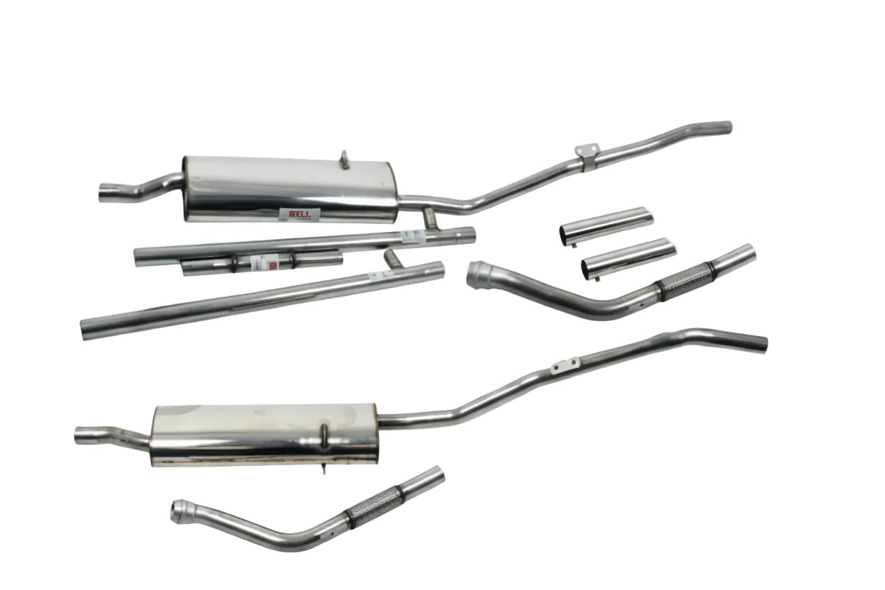 BSSJR012 Daimler 2.5 V8 / V8 250 Complete Stainless Steel Exhaust System