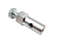 AUE34 Trunnion Cable Connector by Classic and Sportscar Spares, displaying a durable metal connector with wiring attachments.