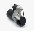 RAC422 starter motor for TVR AJP engine, showcasing its compact design and mounting points.