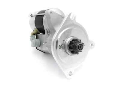 RAC402A starter motor for Aston Martin DB1 to DB6, showcasing the detailed design and components of the part.