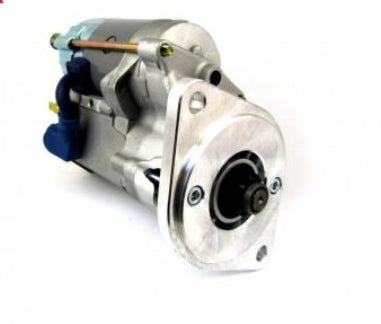 Triumph Stag RAC400 starter motor with a sleek design, showcasing the quality craftsmanship of Classic and Sportscar Spares.