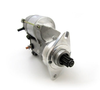 RAC318 Powerlite starter motor for V8 Land Rover, MGB, Morgan, Range Rover, Rover, Triumph TR8, and TVR vehicles.