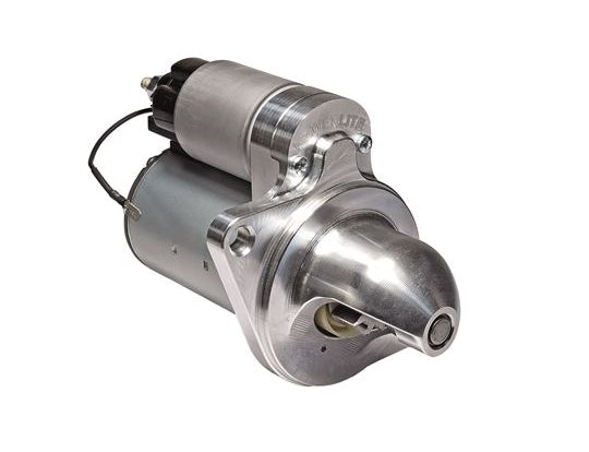 RAC531 starter motor for Austin Healey, Bristol Straight 6, MG, and Sunbeam vehicles, featuring a robust design.
