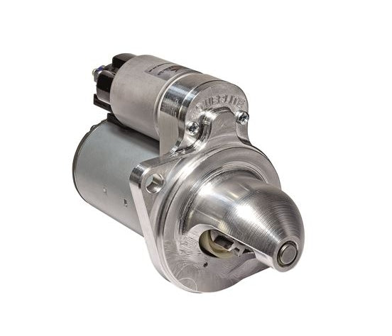 RAC529 starter motor for Classic Mini, showcasing compact design and quality construction for reliable performance.