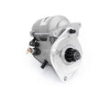 Classic and Sportscar Spares RAC468 starter motor for Classic Mini models from 1984 onwards, showcasing its compact design.