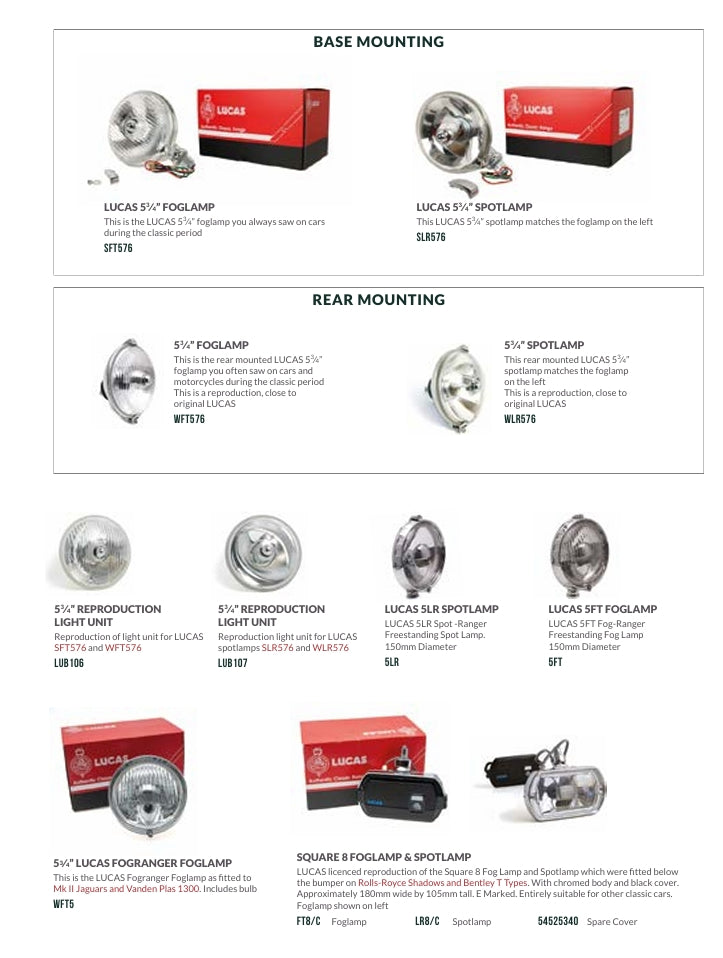 LIGHTING COLLECTION CATALOGUE