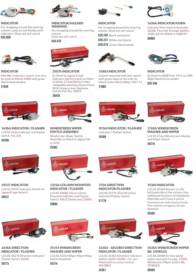 SWITCHES COLLECTION CATALOGUE