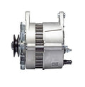 RAC057 Lucas style A127 55AMP alternator, left-hand side view, suitable for classic cars.