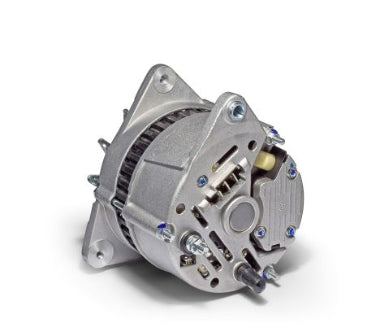RAC056 Lucas style alternator A127 55AMP for right-hand applications, featuring a classic design for vintage vehicles.
