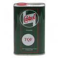 Castrol Classic TQF oil for chain cases in a 1L bottle, featuring a clear label and sleek design.