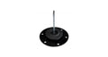 AUB6097 SU fuel pump diaphragm with a 2 3/8'' spindle, showcasing durable rubber construction and precise engineering.
