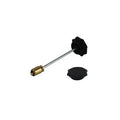 AUC8115 SU carburetter damper for E Type 3.8 & 4.2, showcasing detailed metal construction and design features.